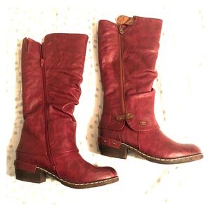 Rieker Red Women’s Boots